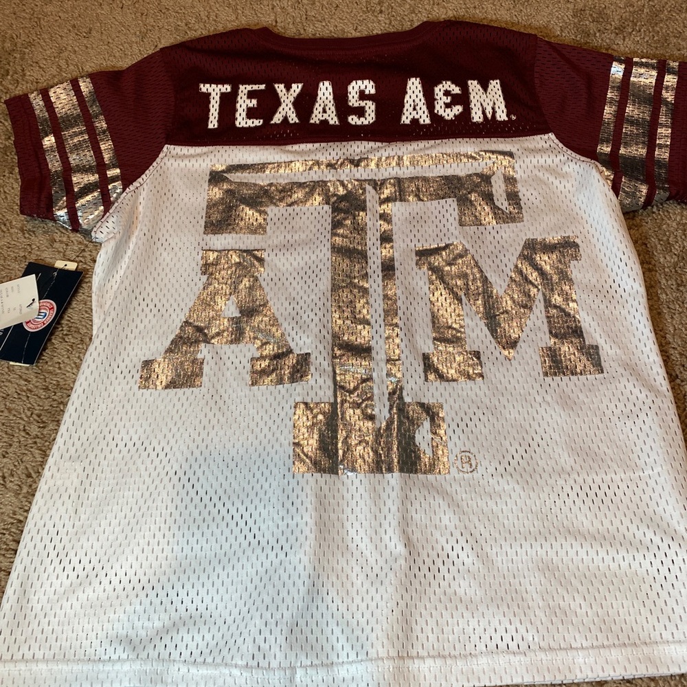 Texas  AM football jersey Aggies Women’s XL Bling 4Her